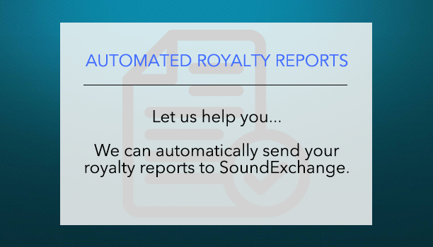 Royalty reports