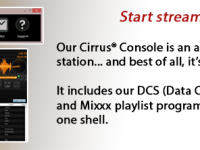 Introducing… Cirrus® Console, an All-in-One Streaming Solution