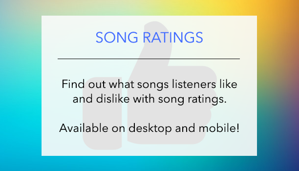 Song ratings