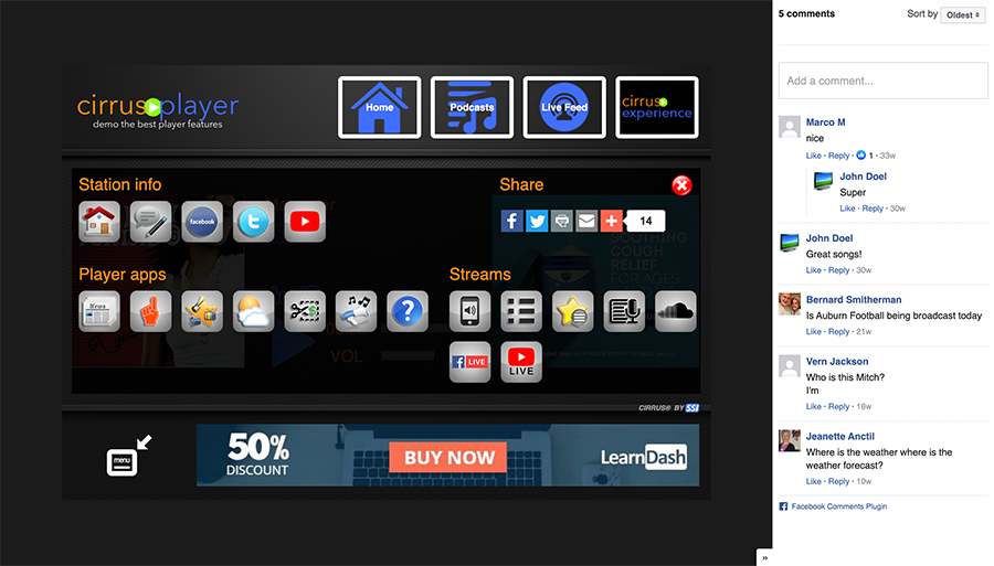 Securenet Systems / Cirrus Streaming